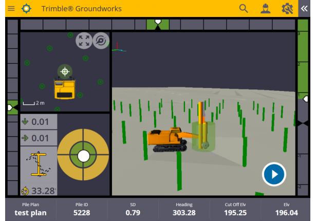 CEC - Image - Groundworks Solar Farm Piling Screenshot 1